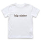 Big Sister Kids' T-shirt | Custom Embroidered Baby Sibling Reveal 823