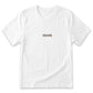 Minimalist Mom T-Shirt | Custom Embroidered Matching Family Tee A24