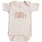 Little Turkey Holiday ONESIES® | Custom Embroidered Thanksgiving A28