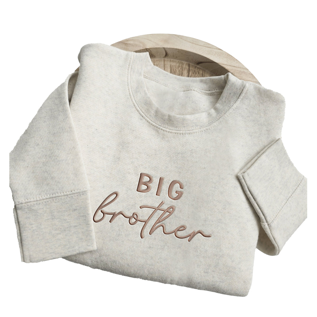 Big Brother Kids' Sweater | Custom Pregnancy Announcement Embroidery S25
