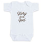Glory be to God ONESIES® Bodysuit | Custom Religious Embroidery E16