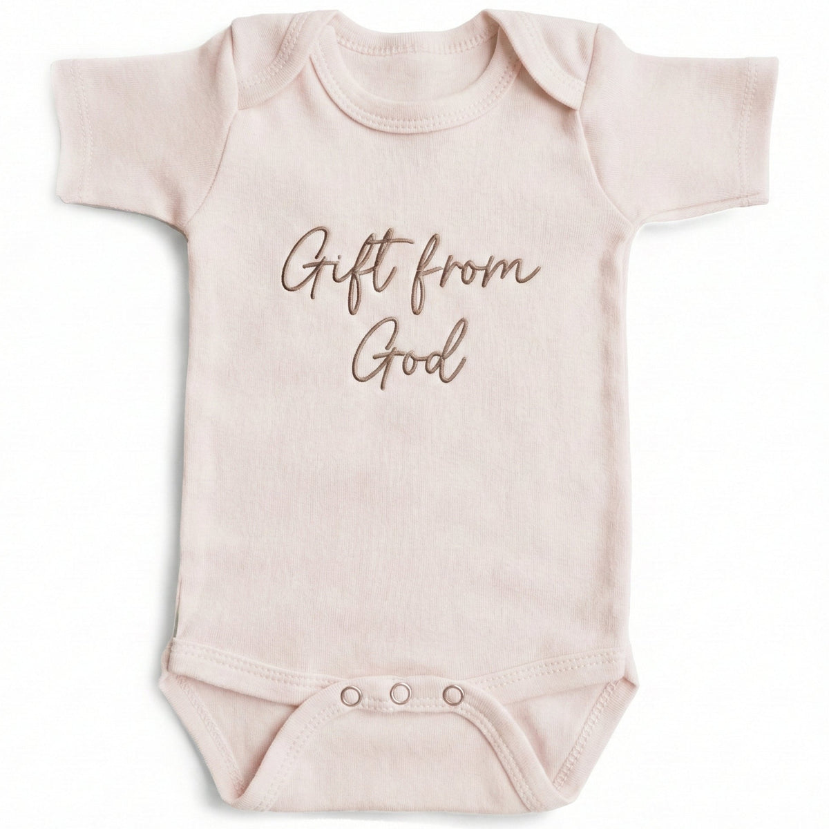 Gift from God ONESIES® | Religious Custom Embroidered Baby Bodysuit E17
