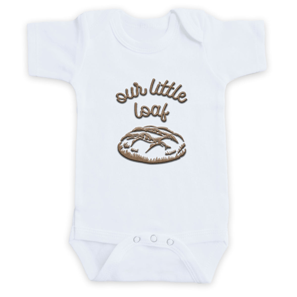 Our Little Loaf ONESIES® Bodysuit | Cute Custom Embroidered Gift E20