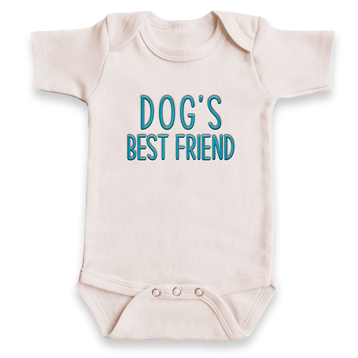 Dog's Best Friend ONESIES® Bodysuit | Fun Custom Embroidery Outfit E24