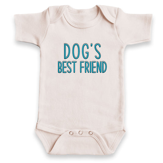 Dog's Best Friend ONESIES® Bodysuit | Fun Custom Embroidery Outfit E24