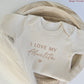 I LOVE MY Abuelita ONESIES® | Custom Embroidered Spanish Bodysuit E34