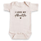 I LOVE MY Abuelita ONESIES® | Custom Embroidered Spanish Bodysuit E34