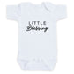 Little Blessing ONESIES®| Custom Embroidered Religious Bodysuit E35