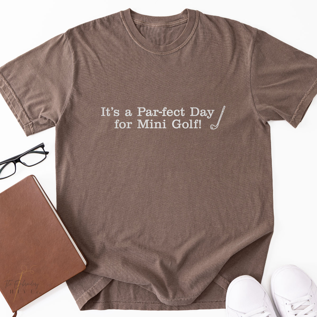 It's a Par-Fect Day for Mini Golf T-Shirt | Custom Golfing Embroidery E36