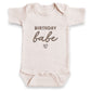 Birthday Babe ONESIES® | Cute Custom Embroidered Baby Gift E39