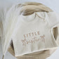 Little Sister with Bows ONESIES® | Sweet Custom Embroidered Bodysuit E40