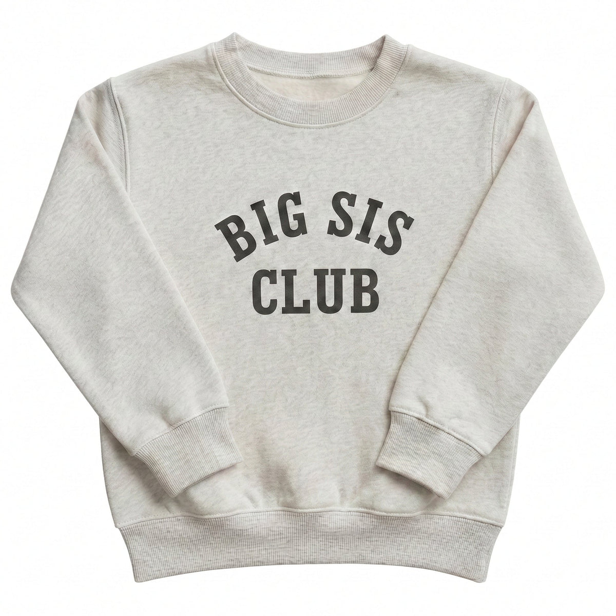 Big Sis Club Kids' Sweater | Custom Embroidered Pregnancy Reveal E46