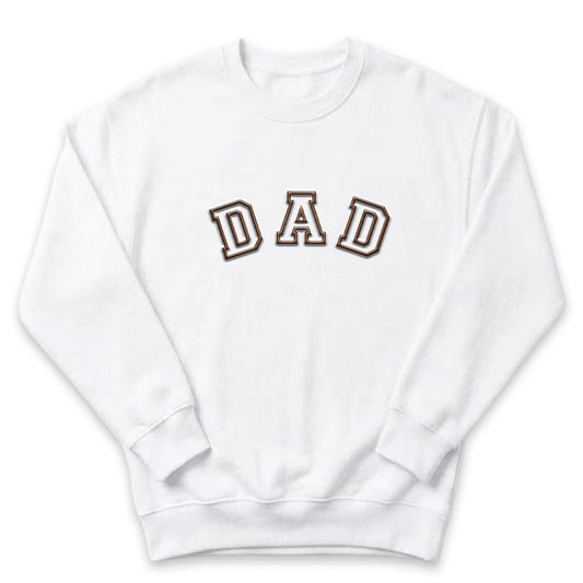 Dad Classic Sweatshirt | Custom Embroidered Father's Day Gift F48