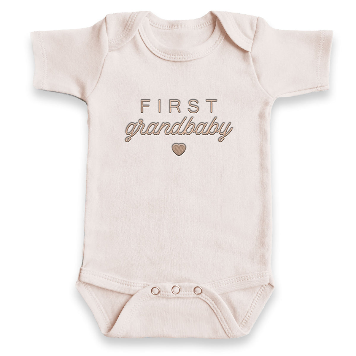 FIRST Grandbaby ONESIES® | Custom Embroidered Pregnancy Reveal Grand 441