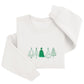 Festive Christmas Trees Sweater | Custom Embroidered Holiday Crewneck H3