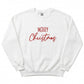 Festive Merry Christmas Sweater | Embroidered Winter Crewneck H30