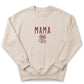 Mama Christmas Bell Sweater | Custom Embroidered Holiday Gift H57