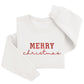 "Merry Christmas" Sweater | Festive Custom Embroidered Crewneck H63