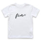 5th Birthday T-Shirt | Custom Embroidered Toddler & Youth Shirt J19