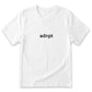 Adopt Paw Print T-Shirt | Custom Embroidered Pet Lover Cotton Tee L289