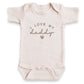 I Love My Dad ONESIES® | Custom Father's Day Embroidery MOMDAD110