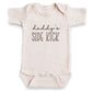 Daddy's Side Kick ONESIES® | Custom Father's Day Embroidery momdad117