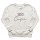 Big Cousin Kids' Sweater | Custom Matching Family Embroidery S12