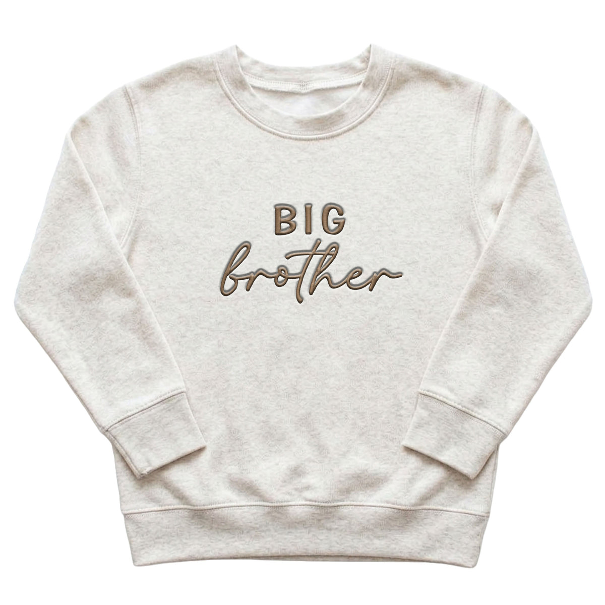 Big Brother Kids' Sweater | Custom Pregnancy Announcement Embroidery S25