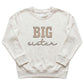 BIG Sister Kids' Sweater | Custom Embroidered Baby Sibling Announcement S2