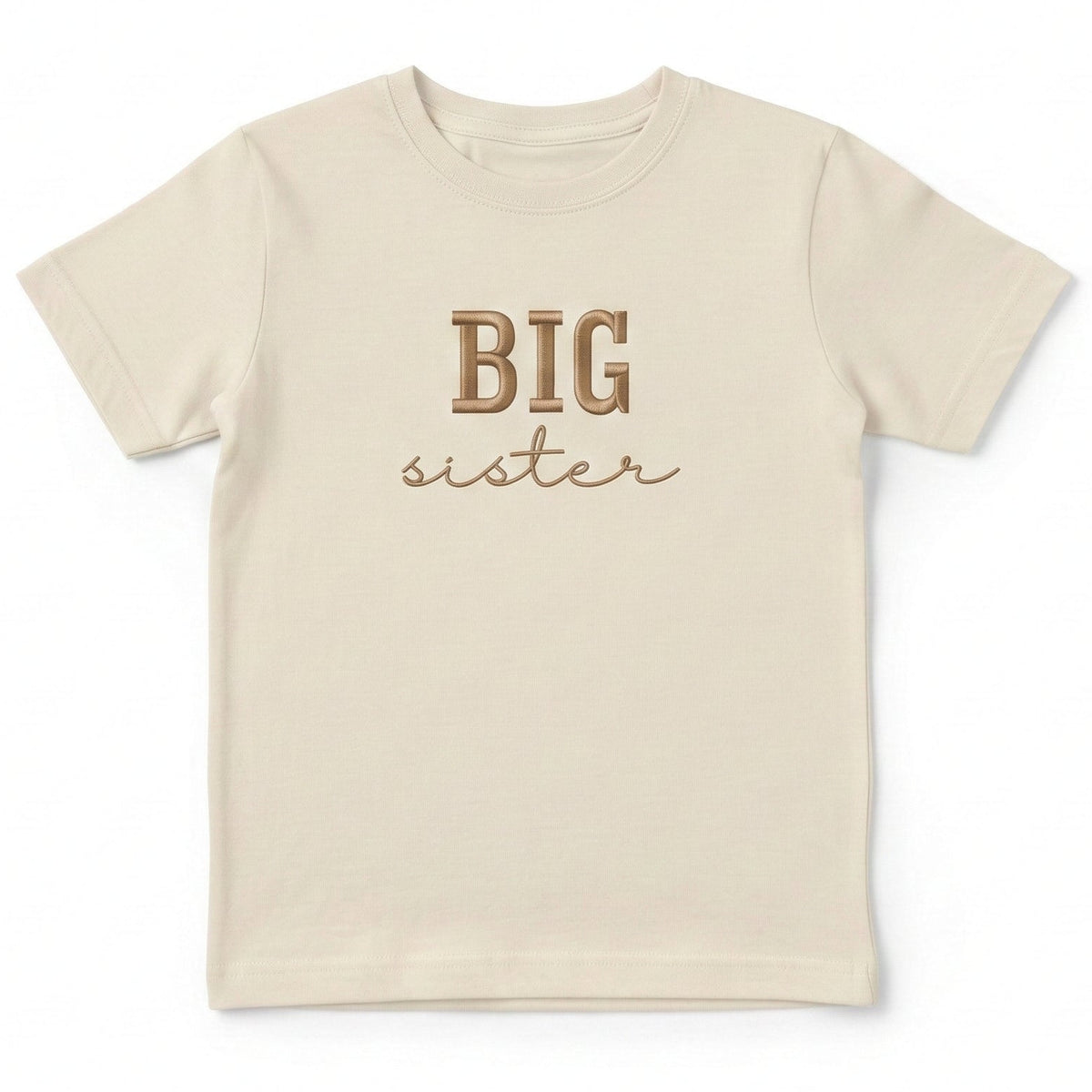 Big Sister T-Shirt | Embroidered Toddler & Youth Clothing S2
