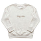 Custom Big Bro / Sis Kids' Sweater | Matching Sibling Embroidery S8 S9
