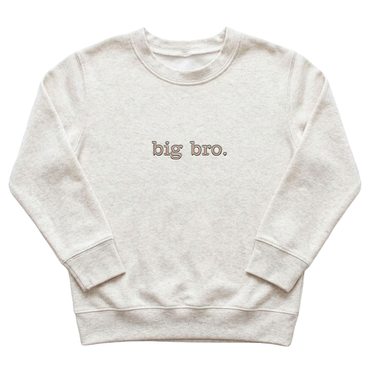 Custom Big Bro / Sis Kids' Sweater | Matching Sibling Embroidery S8 S9