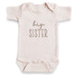 Big Sister ONESIES® | Custom Embroidered Baby Announcement Siblings 817
