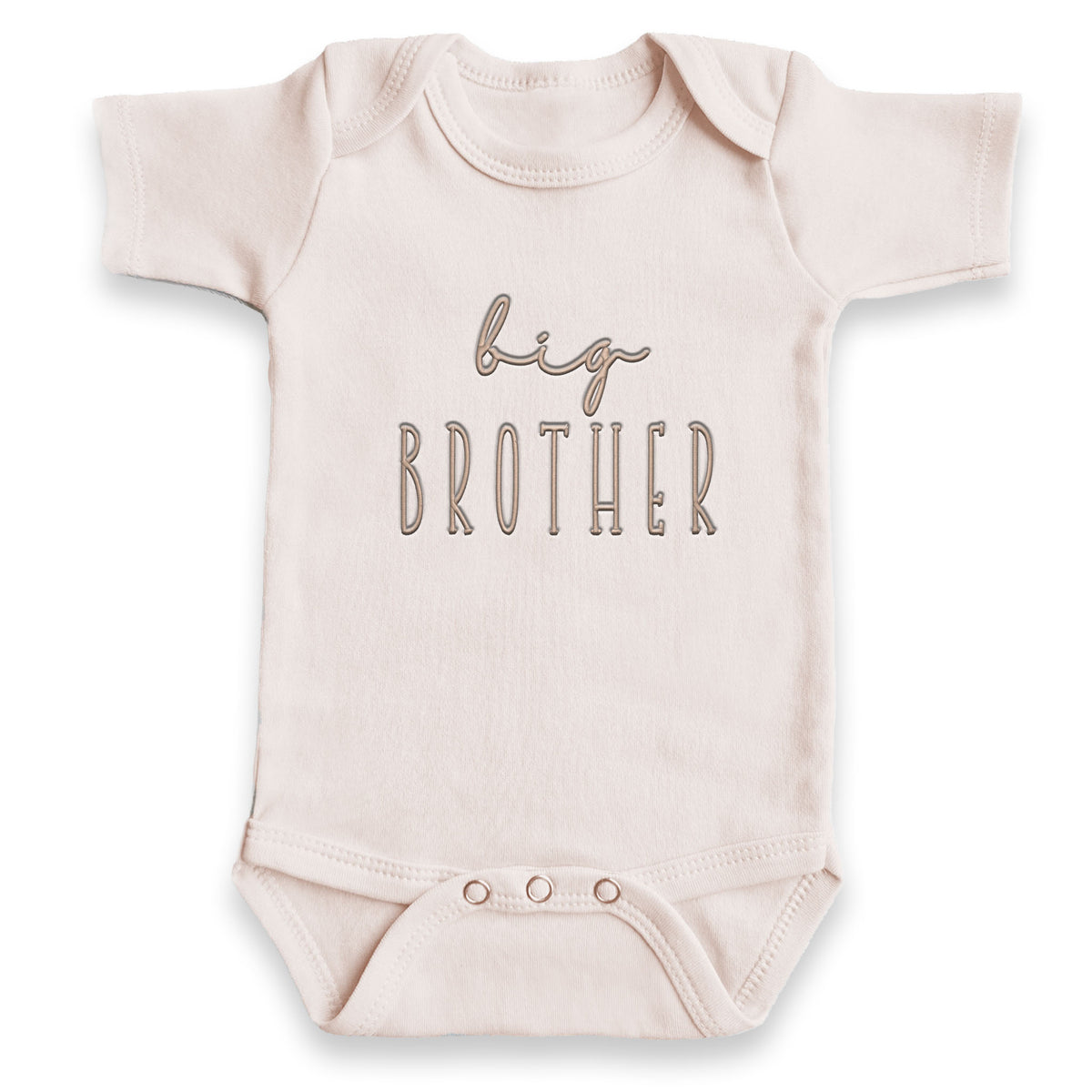 Big Brother ONESIES® | Custom Embroidered Baby Announcement Siblings 819