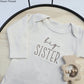 Big Sister ONESIES® | Custom Embroidered Baby Announcement Siblings 817