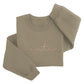 Minimalist Auntie Sweater | Dainty Custom Embroidered Crewneck W101