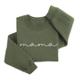 Minimalist Mama Sweater | Custom Matching Family Embroidery W124