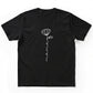 Dainty Mama Flower T-Shirt | Custom Embroidered Mother's Day Tee W136