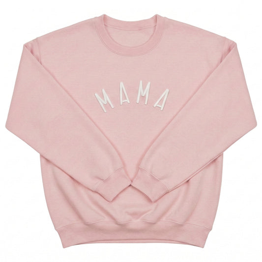 Simple Mama Sweatshirt | Custom Embroidered Mom Crewneck W183