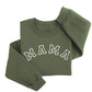 Bold Mama Sweater | Custom Embroidered Mother's Day Gift W184