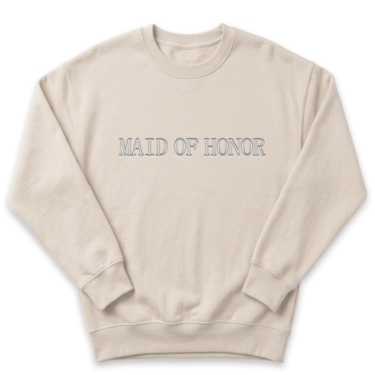 Embroidered Matching Wedding Party Sweatshirt | W 212 213 214 220