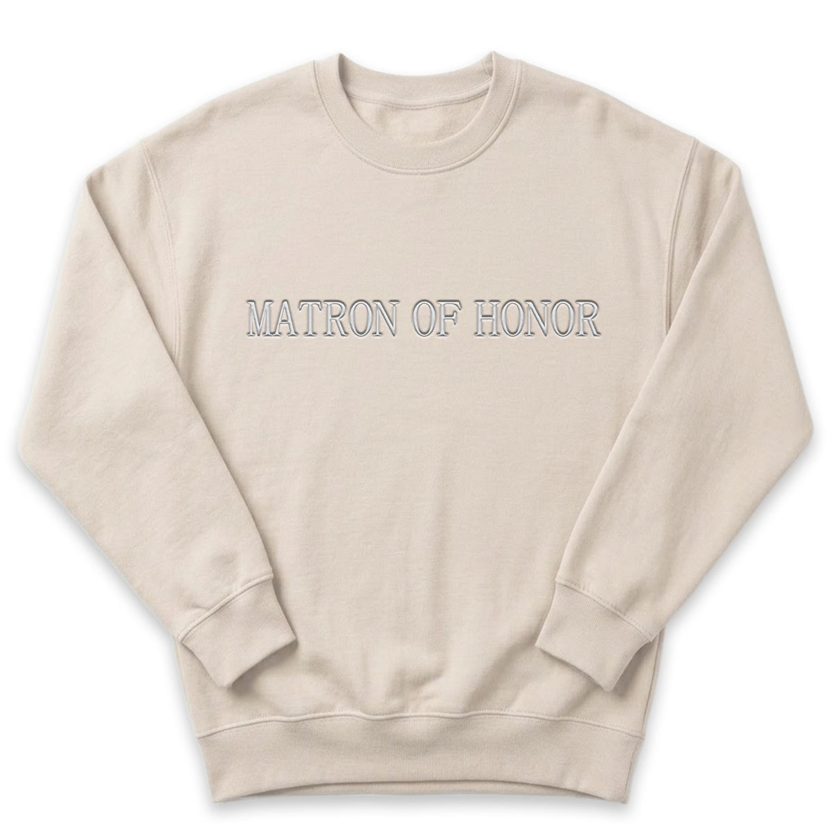 Embroidered Matching Wedding Party Sweatshirt | W 212 213 214 220