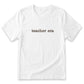 Teacher Era T-Shirt | Custom Embroidered Back to School Gift W216