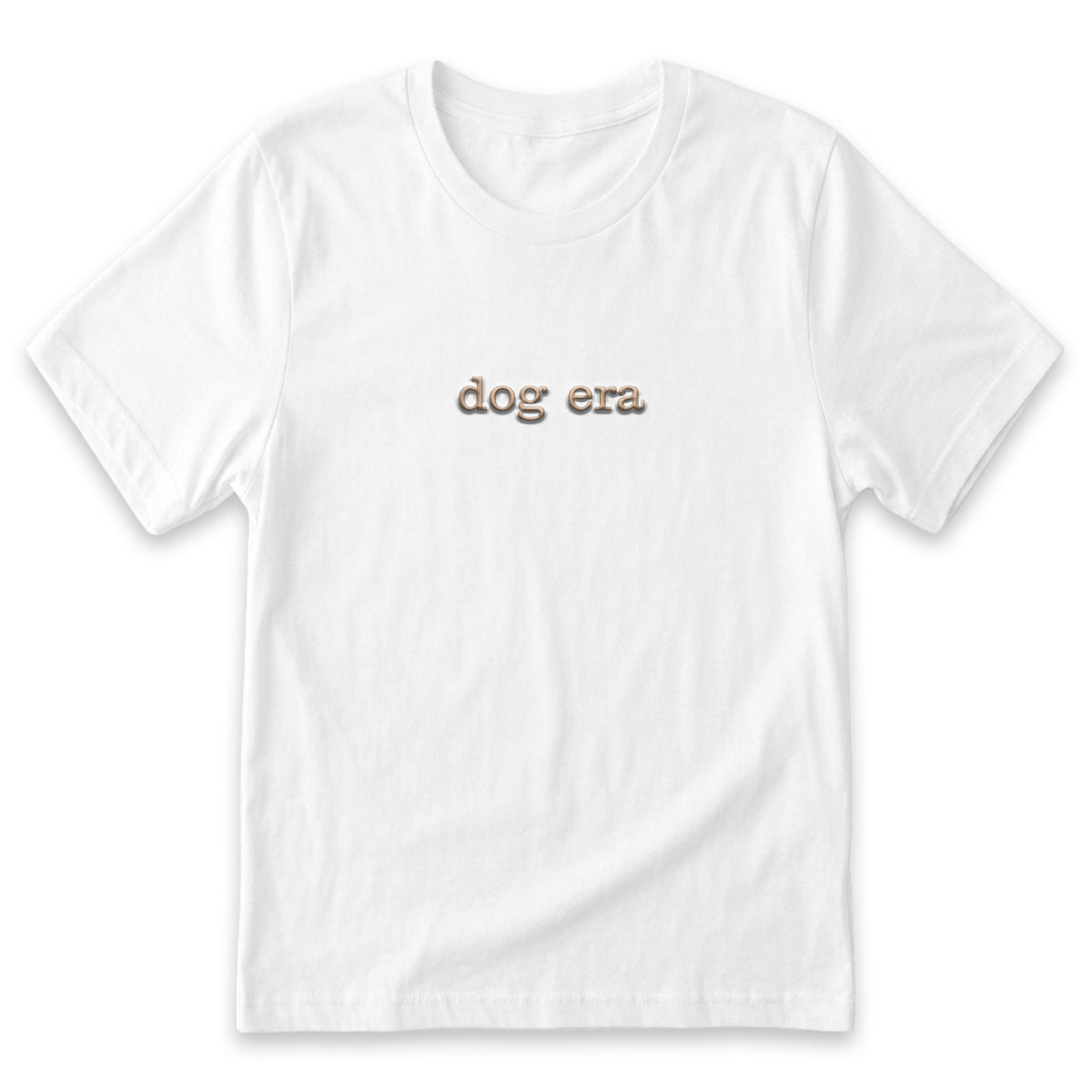 Dog Era T-Shirt | Funny Pet Custom Embroidered Cotton Tee W217