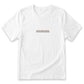 Personalized Text T-Shirt | Custom Embroidered 100% Cotton Gift X5