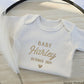Personalized Name and Date ONESIES® | Custom Embroidered Baby Announcement Z10