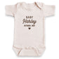 Personalized Name and Date ONESIES® | Custom Embroidered Baby Announcement Z10