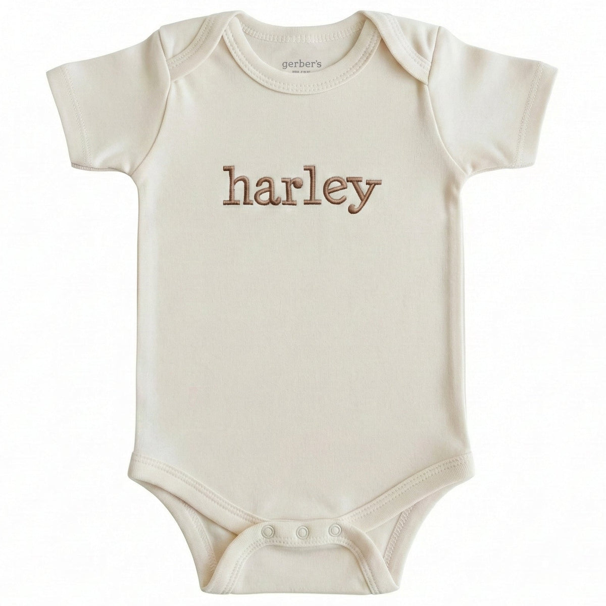 Personalized Baby Name ONESIES® | Custom Going Home Embroidery Z146