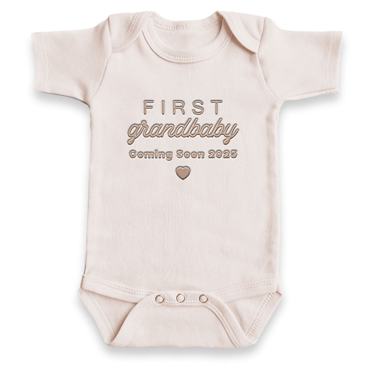 FIRST Grandbaby Personalized Date ONESIES® | Custom Gift Embroidery Z15