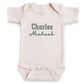 Personalized Baby Name ONESIES® | Custom Embroidered Baby Gift Z161